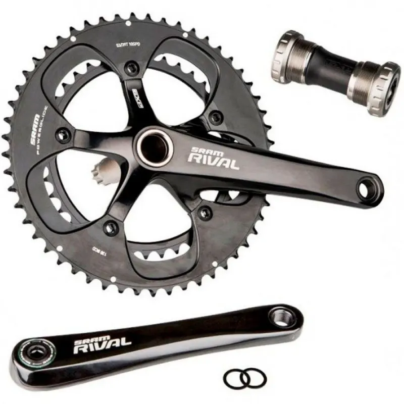 Шатуни SRAM Rival OCT MirrorBlack w GXP Cups 68 172.5 50-34