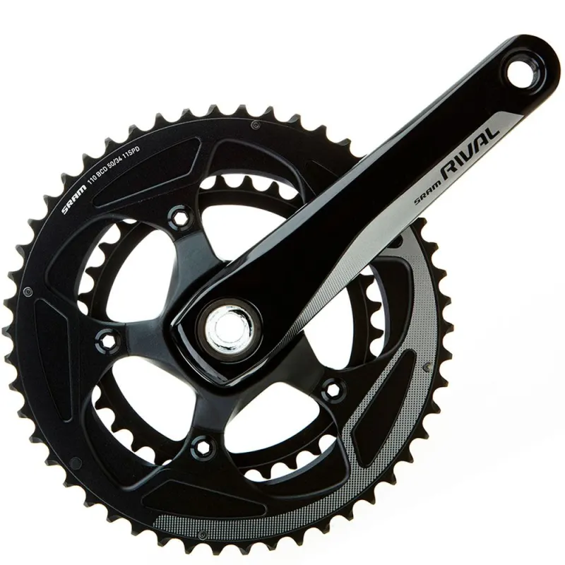 Шатуни SRAM Rival22 BB30 172.5 46-36 Yaw, Bearings NOT Included