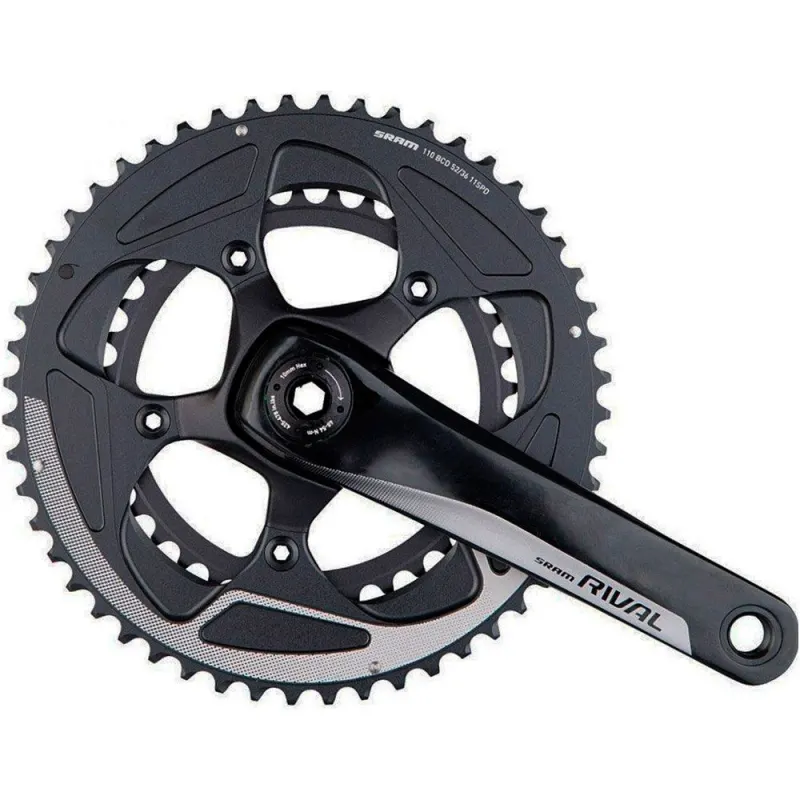 Шатуны SRAM Crank Set Rival22 BB30 175 52-36 Yaw