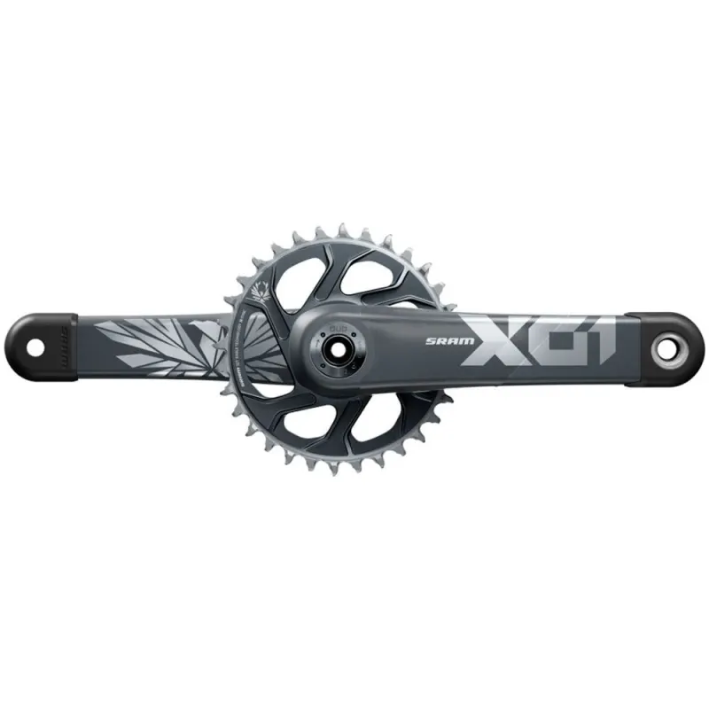 Шатуны SRAM X01 Eagle Superboost+ DUB 12s 165 w Direct Mount 32T X-SYNC 2 Chainring Lunar Polar Black (DUB Cups/Bearings no included) C3