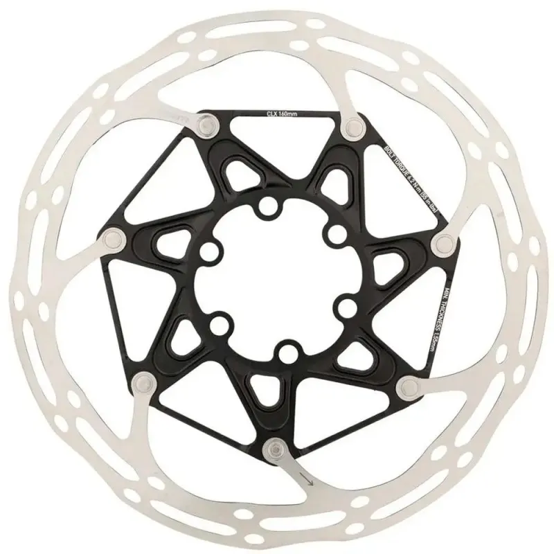 Ротор гальмівний SRAMCNTRLN 2P 180 мм BLACK TI ROUNDED