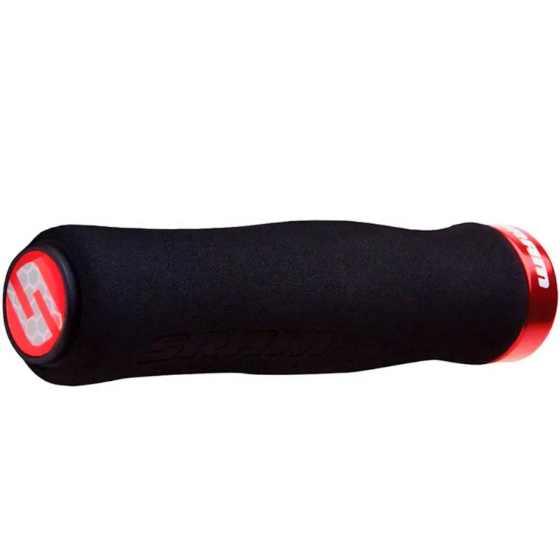 Гріпси SRAM  FOAM CONT 129 мм BLK/RED, з замками