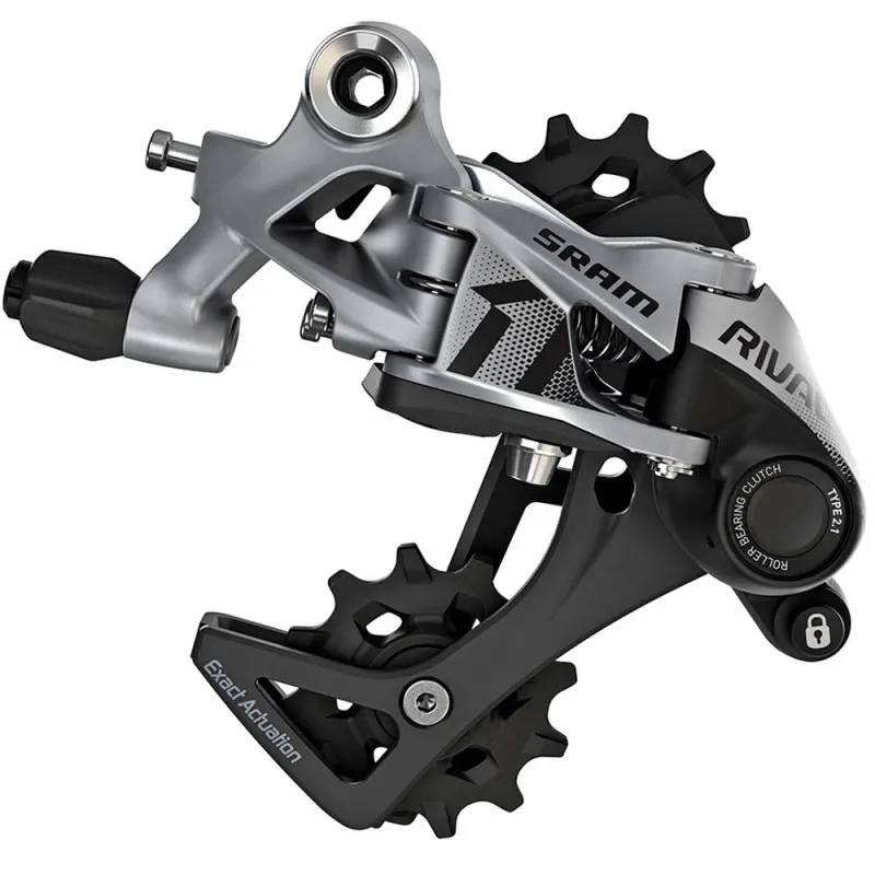 Задний переключатель SRAM Rival1 Type 3.0 Medium Cage 11шв