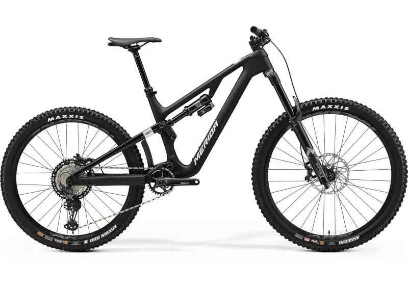 Велосипед 27.5-29" Merida ONE-SIXTY 7000 (2025) рама - XS Silk Black (Silver)