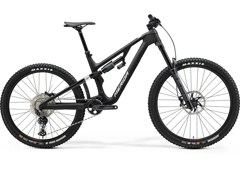 Велосипед 27.5-29" Merida ONE-SIXTY 6000 (2025) рама - XS Silk Black (Silver)