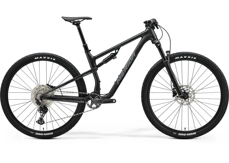 Велосипед 29" Merida NINETY-SIX 400 (2025) рама - S Silk Black (Dark Silver)