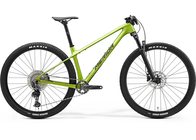 Велосипед 29" Merida BIG.NINE 3000 (2025) рама - XXL Matt Fall Green (Blk/Slv-Grn)