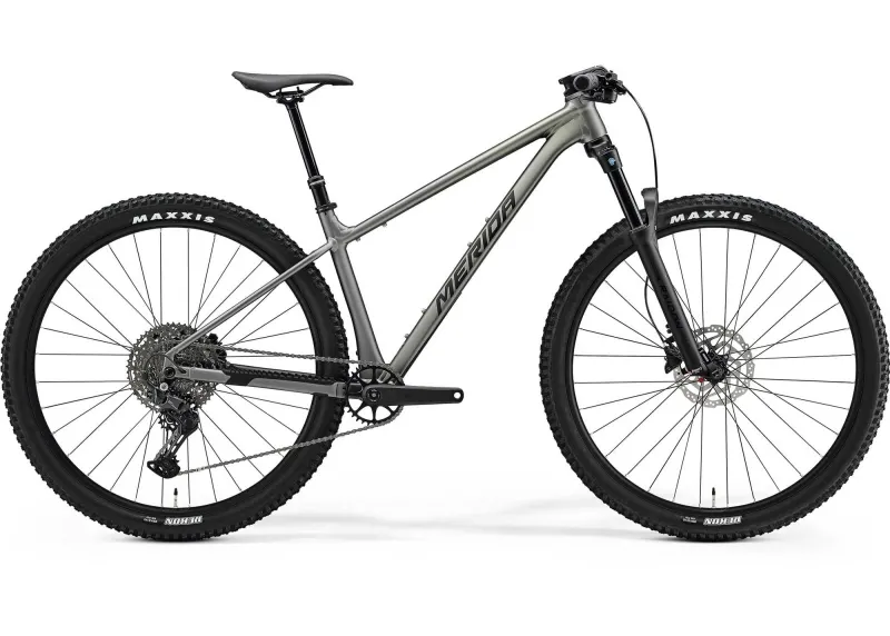 Велосипед 29" Merida BIG.NINE TR 600 (2025) рама - M Silk Gunmetal Grey (Black)
