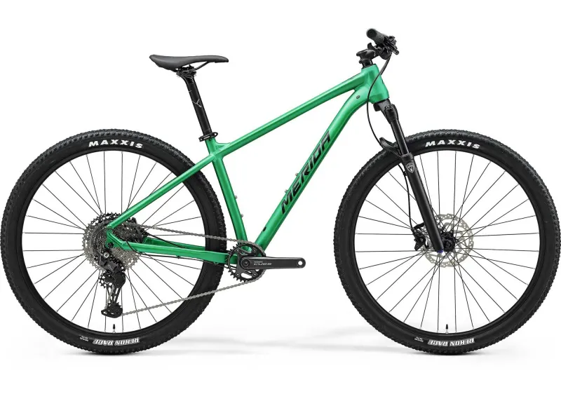 Велосипед 29" Merida BIG.NINE 400 (2025) рама - M Silk Dandelion Green (Black)