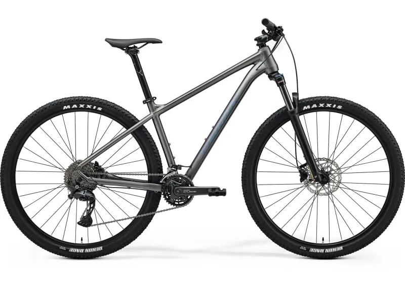 Велосипед 29" Merida BIG.NINE 300 (2025) рама - S Silk Gunmetal Grey (Blue)