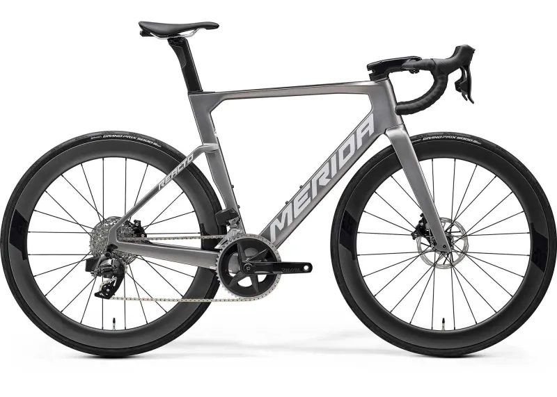 Велосипед 28" Merida REACTO 7000 (2025) рама - XS Gunmetal Grey (Silver)