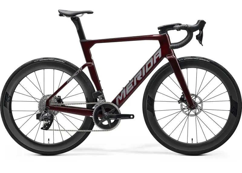 Велосипед 28" Merida REACTO 7000 (2025) рама - S Passion Red (Grey)