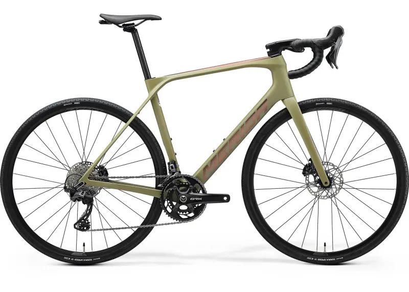 Велосипед 28" Merida SCULTURA ENDURANCE GR 5000 (2025) рама - XL Silk Low Key Green (Bronze)