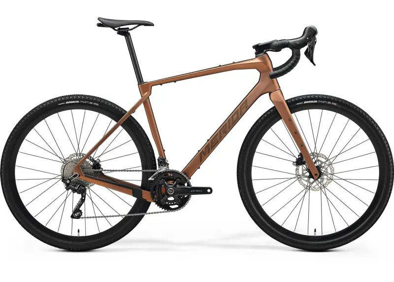 Велосипед 28" Merida SILEX 4000 (2025) рама - S Matt Bronze Metal (Gold/Black)