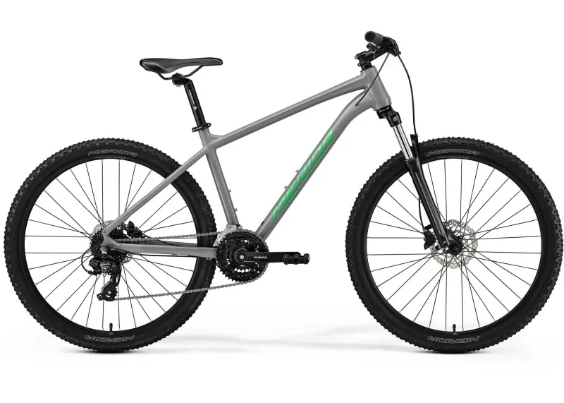Велосипед 27.5" Merida BIG.SEVEN 15 (2025) рама - XS Silk Grey (Green)