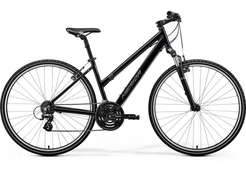 Велосипед 28" Merida CROSSWAY 10-V SE (2025) women рама - W-M Black (Silver)