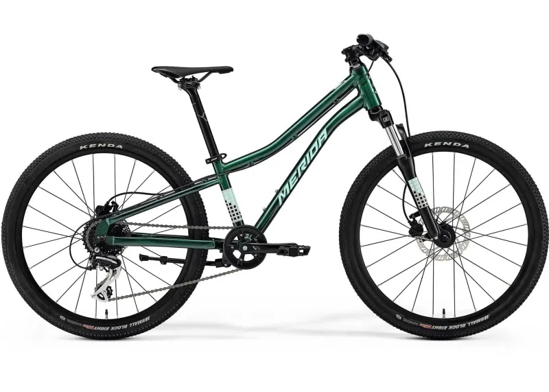 Велосипед 24" Merida MATTS J. 24 (2025) рама - Evergreen (Turquoise/Black)