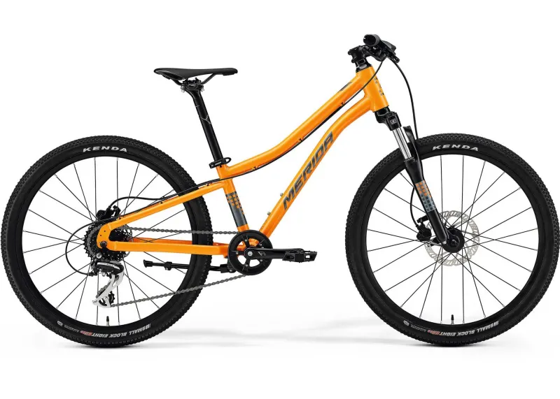 Велосипед 24" Merida MATTS J. 24 (2025) рама - Silk Orange (Steel Blue/Gry)