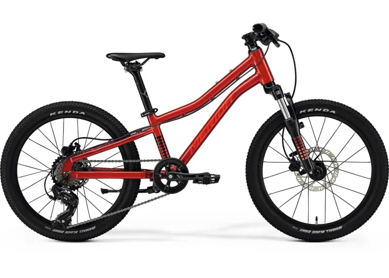 Велосипед 20" Merida MATTS J. 20 (2025) рама - Dark Strawberry (Race Red/Blk)