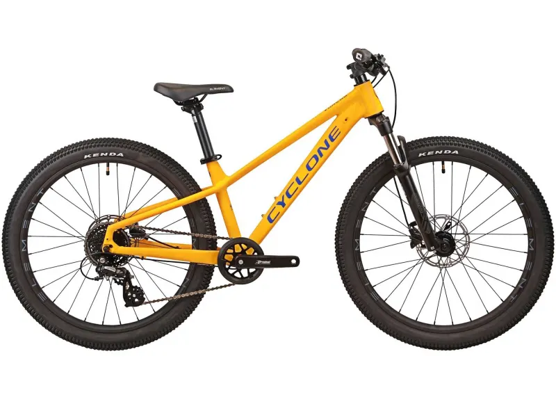 Велосипед 24" Cyclone DREAM рама - 12 (2025) Жовтий