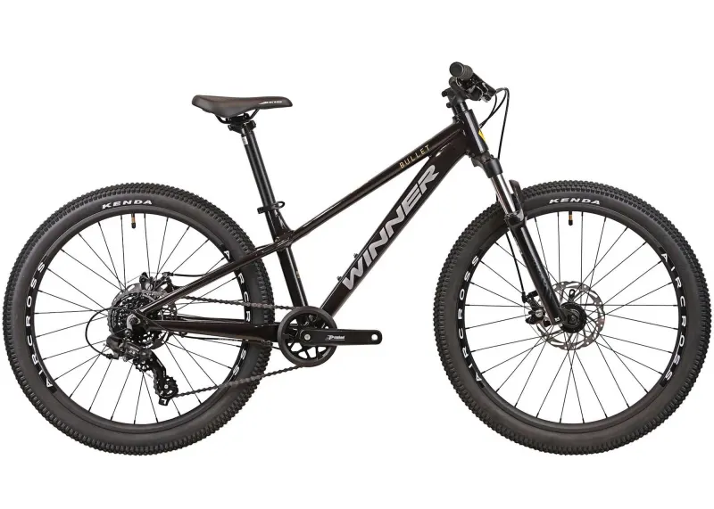 Велосипед 24" Winner BULLET рама - 12 (2025) Черный