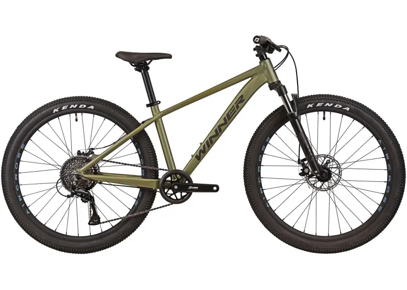 Велосипед 26" Winner SOLID - FX рама - S (2025) Зеленый