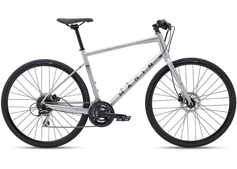 Велосипед 28" Marin Fairfax 2 рама - XL 2025 Silver Bk