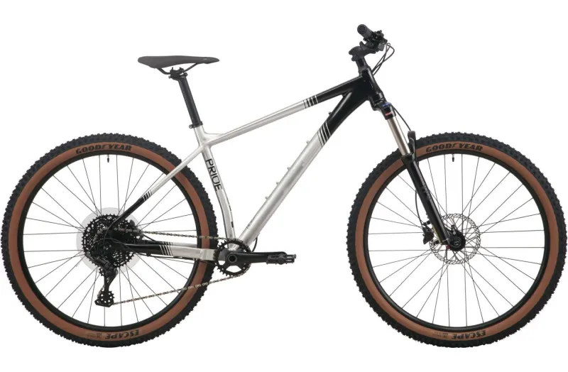 Велосипед 29" Pride REVENGE 9.1 рама - L 2024 сіро-чорний