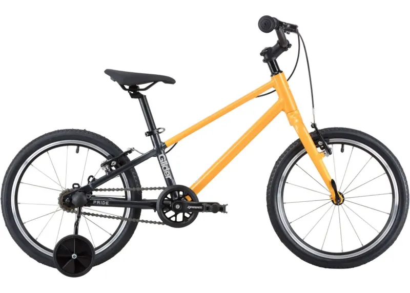 Велосипед 18" Pride GLIDER 18 2025 жовтий