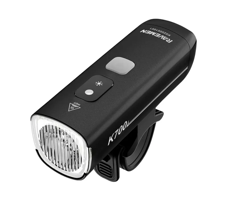 Велосипедная фара Ravemen K700 (700 lm, 2200 mAh) с датчиком освещенности