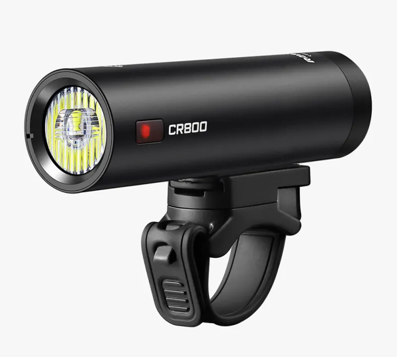 Велосипедная фара Ravemen CR800 (800 lm, 2600 mAh) проводная кнопка