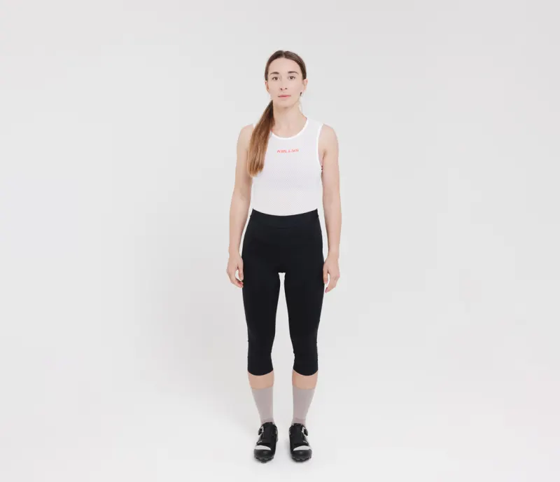 Велотрусы женские без лямок с памперсом KLS Maddie 3 3/4 черный S