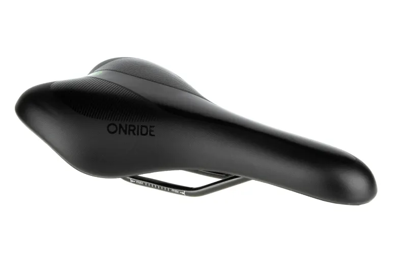 Седло ONRIDE Heron, V-Memo стальные рамки черный 278х154мм