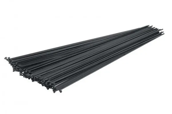 Спиці Mach1 Inox Plus (нержавіюча сталь) 2мм / 264мм, 10 шт, чорний