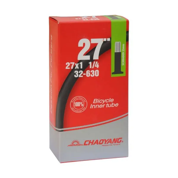 Камера Longus/Chaoyang 27x1-1/4 AV33 (32-630) з автомобільним вентилем