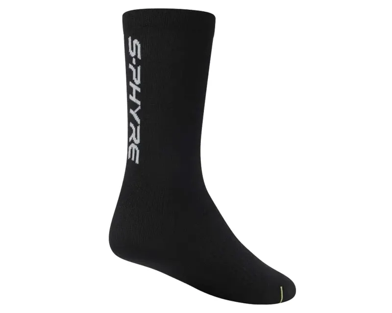 Носки SHIMANO S-Phyre Merino (черный) гоночные, разм. L-XL (45-48)