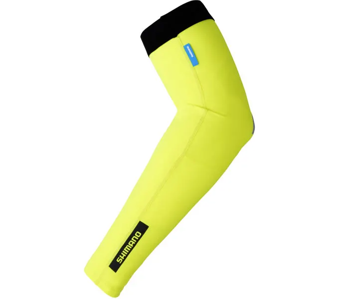 Рукава SHIMANO ARM WARMER (неоново-желтый) утеплители, разм. M