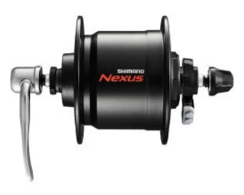 Втулка задняя Shimano, Динамо- DH-C3000-3N-QR, NEXUS, 6V 3.0W, OLD:100MM, QR эксцентр, W/SM-DH10, черный,9x100 QR, насыпной, 100 мм,эксцентрик, 32H