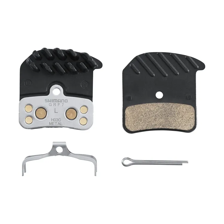 Гальмівні колодки Shimano H03C +радіатор XT/SAINT/ZEE, метал