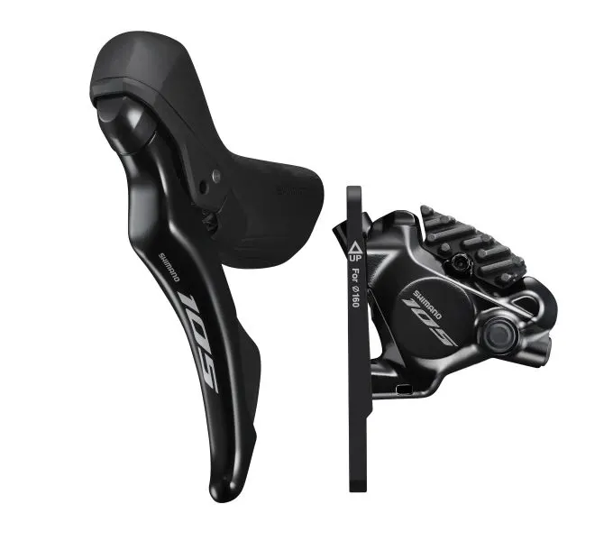 Тормоз гидравл диск для шоссе Shimano R7120 105, задний (правая ручка, калипер, гидролиния 1700мм)