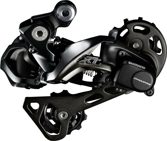 Переключатель задний Shimano RD-M8050-GS Di2 XT SHADOW+ 11-быстрый. средний Shimano рычаг