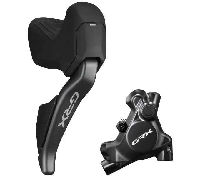 Гальмо гідравл диск Shimano RX825 GRX Di2, заднє (права гальм.ручка/шифтер ST-RX825 12-швидк, BR-RX810, гідроліния 1700мм)
