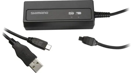 Зарядний пристрій Shimano SM-BCR2 для батареї Di2 (внутр монтаж), USB-кабель