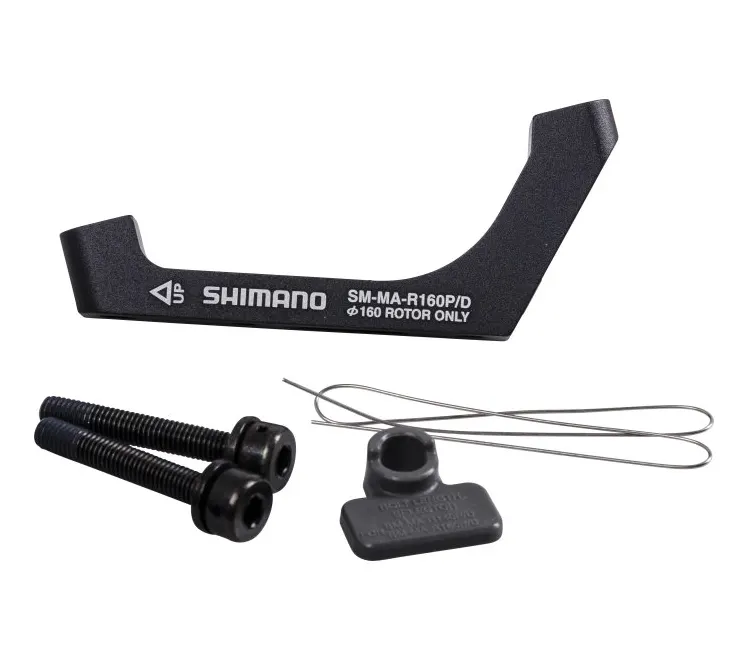 Адаптер для диск гальм шосе Shimano, задній SM-MA-R160PDH, ротора 160мм, болт 25мм, FLATMOUNT