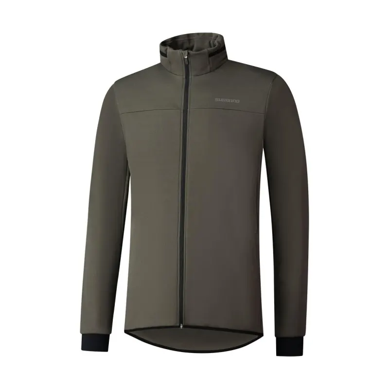 Велокуртка Shimano NAGANO WARM, коричневая, разм. M