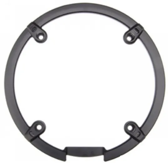 Защита звезды шатунов 48зуб. Shimano FC-M431 ALIVIO, фиксирующие болты, пластик