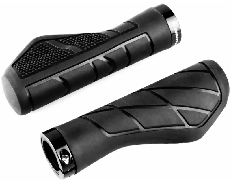 Ручки руля Longus SLOPE, с замком черный