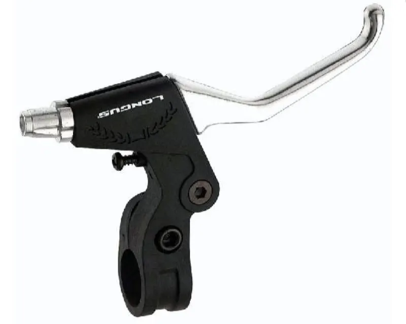 Гальмівні ручки Longus (пара) для V-Brake, Al/пластик, 3 палця