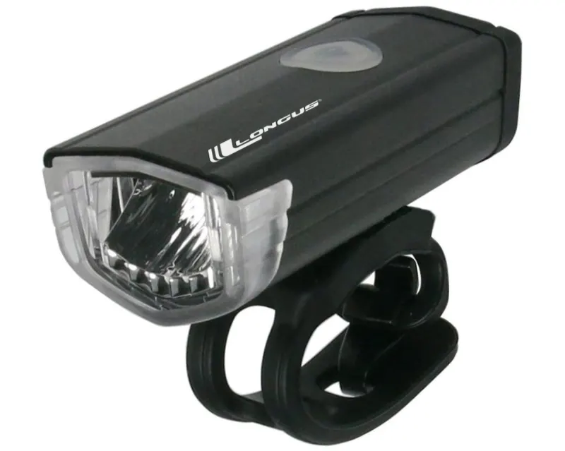 Свет передний Longus 3W LED 3 ф-ции USB, 200lm