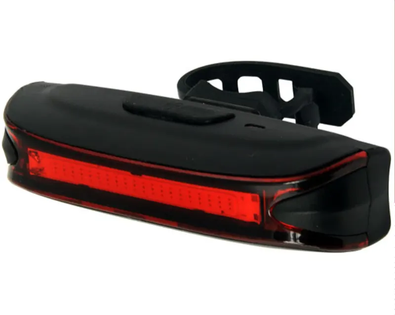 Свет задний Longus CHIP 20LED 5 ф-ций USB, 65lm, черный